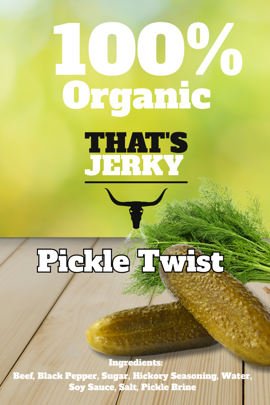 Organic Pickle Beef Jerky