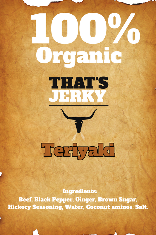 Organic Teriyaki Beef Jerky