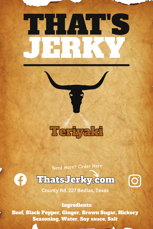 Teriyaki Beef Jerky